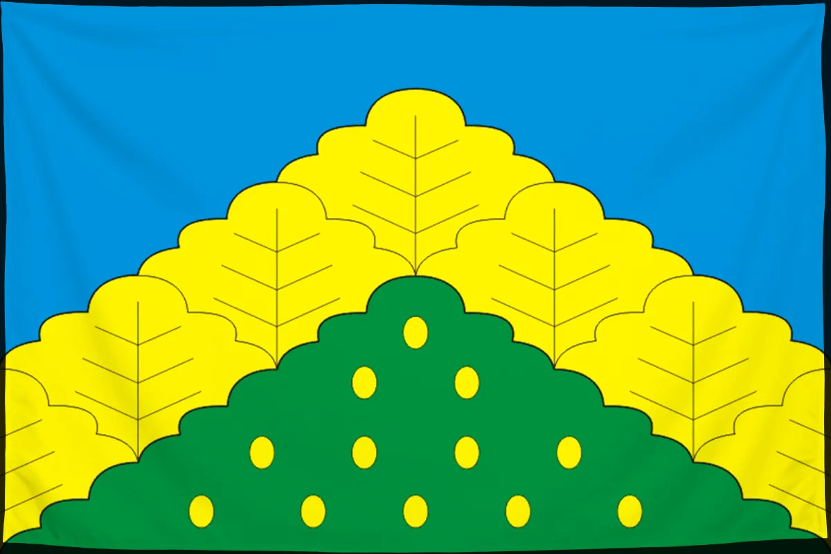 Флаг: Комсомольский муниципальный округ